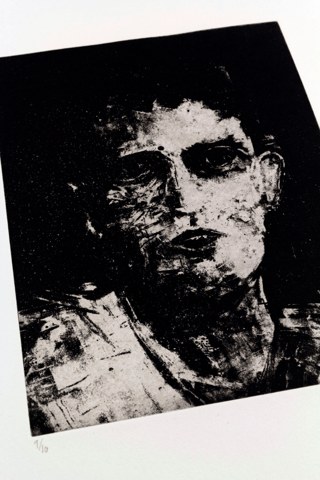 Fine art etching / Not framed / Portrait II