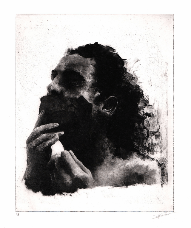 Fine art etching / Not framed / Portrait IX