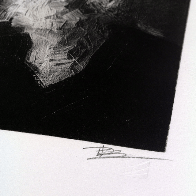 Fine art etching / Not framed / Portrait XVII