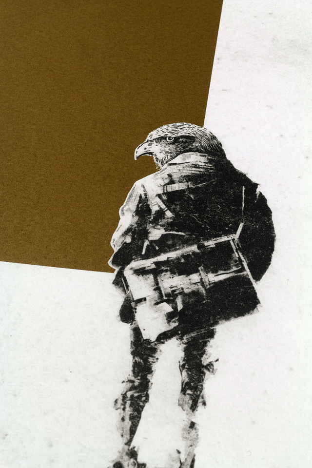 Fine art etching / Not framed / The Schoolboy