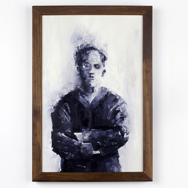 Fine art oil painting / The Sailor