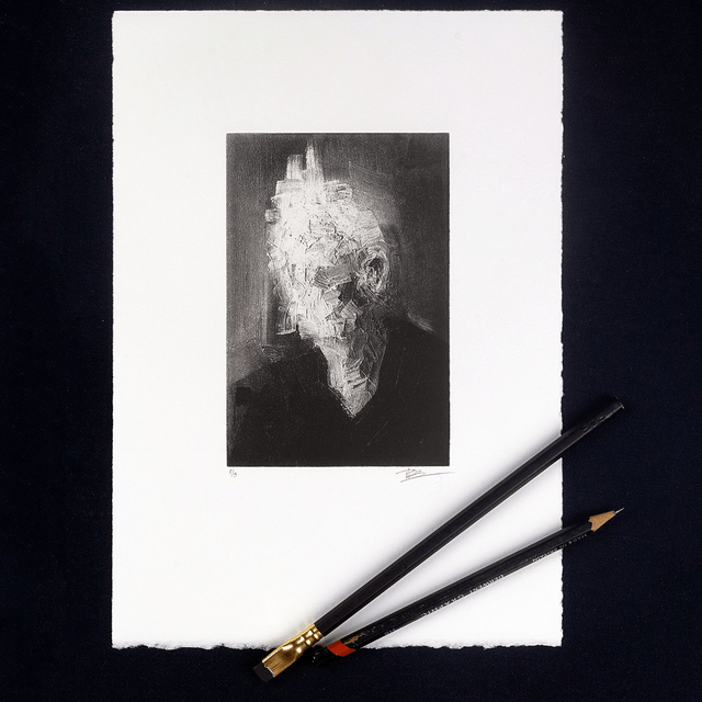 Fine art etching / Not framed / Portrait XVII