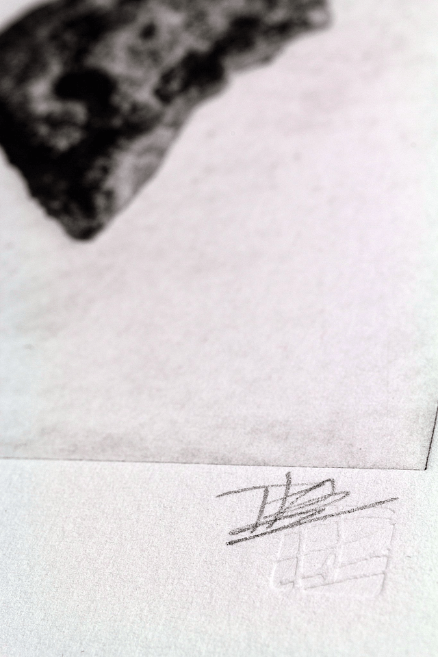 Fine art etching / Not framed / Pebble I