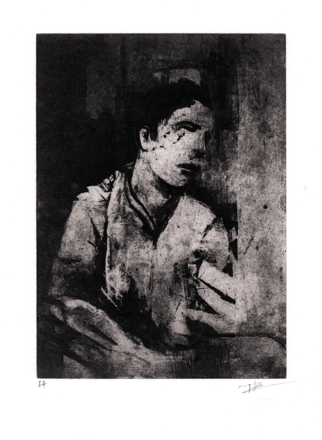 Fine art etching / Not framed / Portrait VII