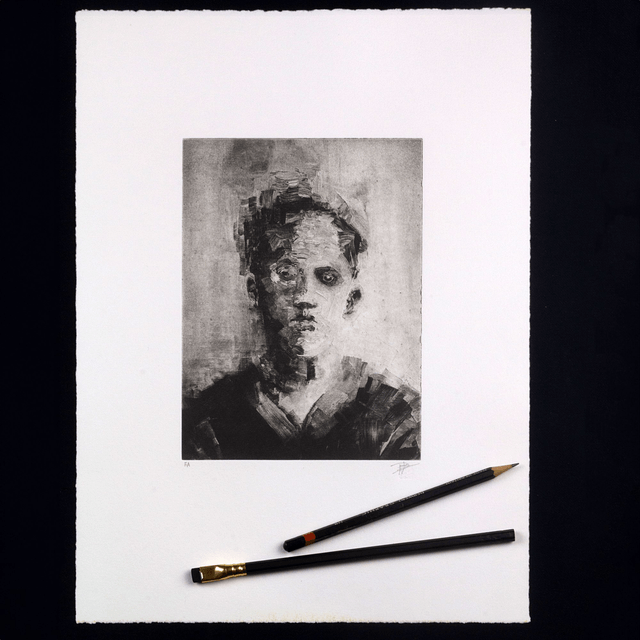 Fine art etching / Not framed / Portrait V