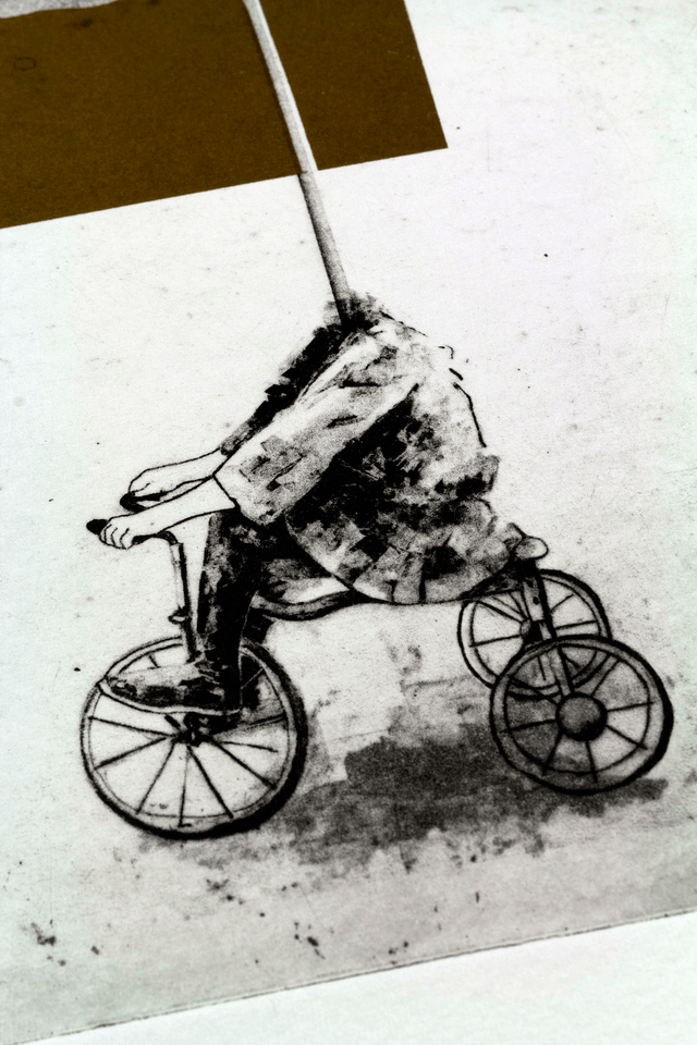 Fine art etching / Not Framed / The Avocado