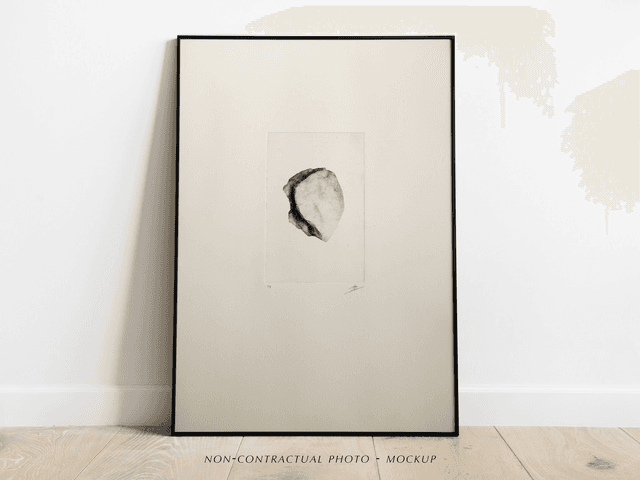 Fine art etching / Not Framed / Pebble II
