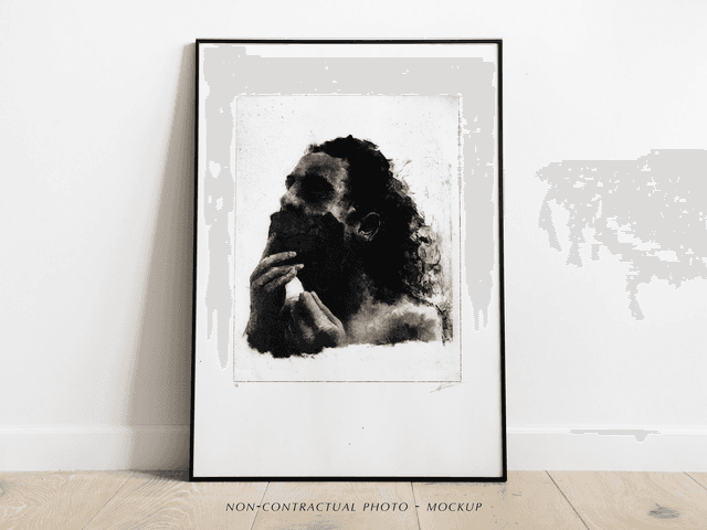 Fine art etching / Not framed / Portrait IX