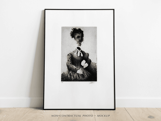 Fine art etching / Not framed / Portrait XIX