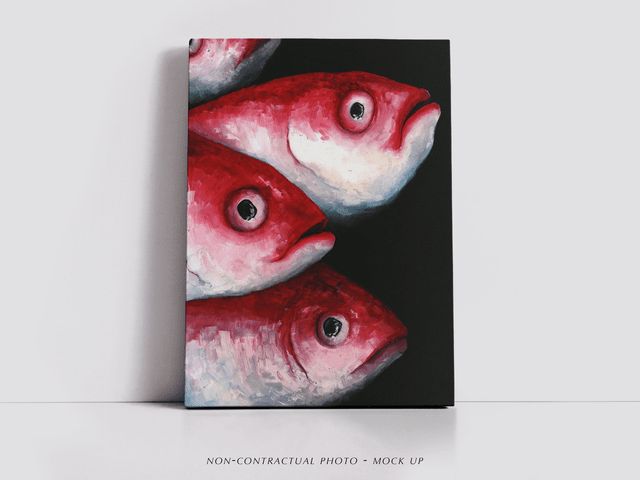 Fine art Oil painting / Fish I