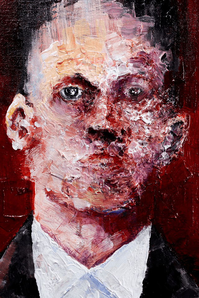 Fine art acrylic painting / Portrait XX